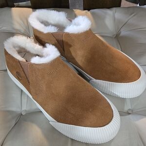 Timberland Skyla Bay Suede Warm Lined Clogs